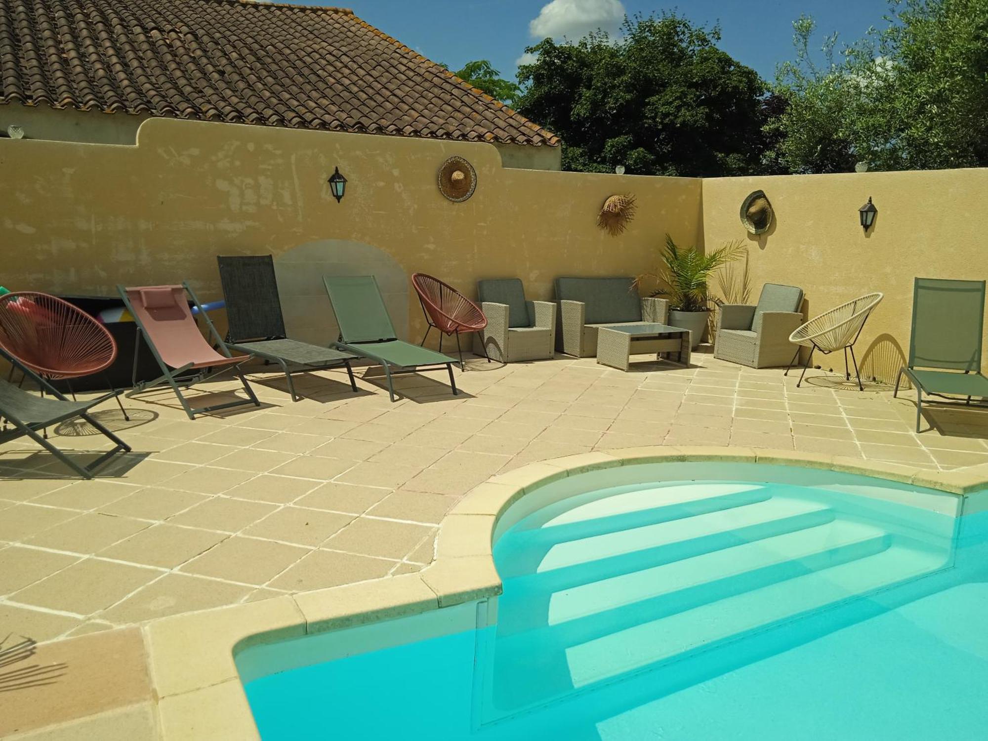 G1 Les Oliviers Villa Saint-Germain-de-Princay Екстериор снимка